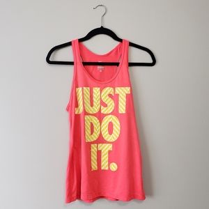 Nike Dri-Fit Coral Just Do It Tank Top